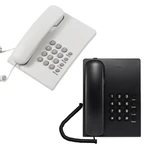 Phone Fixed Landline Desktop Telephones with and Redial Hold Ring Function Telephone Clear Sound Drop Shipping