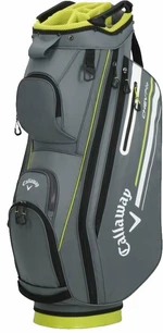 Callaway Chev 14+ Charcoal/Flower Yellow Sac de chariot de golf