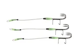 Savage Gear návazec Carbon 49 Spike Double Hook stinger #4 9cm 3ks