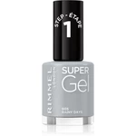 Rimmel Super Gel gelový lak na nehty bez užití UV/LED lampy odstín 005 Rainy Days 12 ml