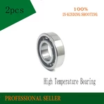 2pcs 6908 High Temperature Bearing 500 Degrees Celsius 40x62x12mm Thin Section Bearings TH6908 Full Ball Bearing TB6908