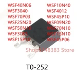 10PCS WSF40N06 WSF3040 WSF70P03 WSF25N20 WSF50N10 WSF3085 WSF15P10 WSF10N40 WSF4012 WSF45P10 WSF09N20 WSF70N10 WSF15N10 WSF45P06