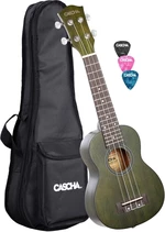 Cascha HH 2265 Premium Szoprán ukulele Zöld