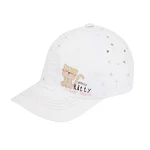 AGBO Girl's summer cap white Pretty