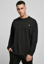 Organic Cotton Short Curved Oversized LS Black