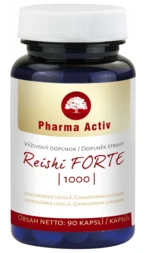 PHARMA ACTIV Reishi FORTE 1000, 90 kapslí