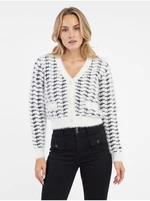 Orsay Black and White Women's Patterned Cardigan - Women's