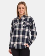 Women's sports flannel shirt Kilpi FLANNY-W Blue