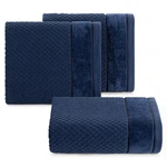 Eurofirany Unisex's Towel 427522 Navy Blue