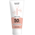 NAÏF Ochranný krém na opalování SPF 50 pro děti a miminka 100 ml