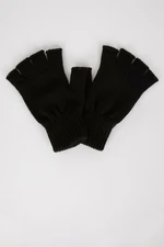 DEFACTO Men's Cut-Fingered Knitwear Gloves