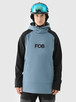 Pánská snowboardová bunda softshell membrána 5000 - tmavě modrá