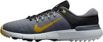 Nike Free Unisex Black/Cool Grey/Pure Platinum/Infinite Gold 44,5 Chaussures de golf pour hommes