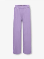 Purple Girly Wide Pants ONLY Poptrash - Girls