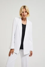 Women's linen jacket MOODO - white