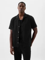 GAP Linen Shirt with Short Sleeves - Men's