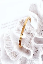 Bracelet with cubic zircon gold