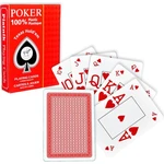 Piatnik Poker Plastic Jumbo Index Speciál červené