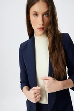 Koton Navy Blue Women's Jacket