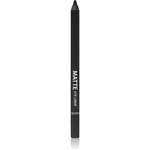 Gosh Matte ceruzka na oči s matným efektom odtieň 002 Black 1.2 g