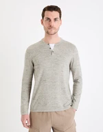 Celio Svetr henley Gelano - Pánské