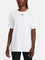 Under Armour Tričko Campus Oversize SS-WHT - Dámské