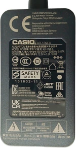 Casio AD-12 Adaptateur d'alimentation