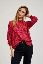 Women's shirt MOODO - dark pink