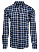 Men's Black Plaid Dstreet Shirt