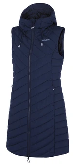 Women's hardshell vest HUSKY Napi L dark blue