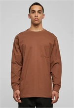 Heavy Oversized Pocket Longsleeve kůra