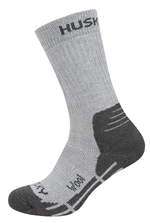 Children's socks HUSKY All Wool light gray