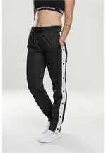 Women's sweatpants with buttons blk/wht/blk