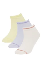 DEFACTO Girl 3-pack Cotton Booties Socks