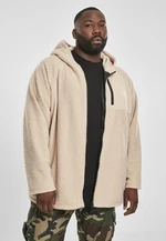 Sherpa Hooded Jacket Darksand