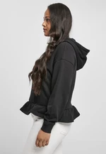 Women's Organic Volants Hoody Black