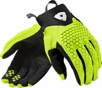 Rev'it! Gloves Massif Galben neon 3XL Mănuși de motocicletă