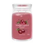 Yankee Candle Aromatická svíčka Signature sklo velké Black Cherry 567 g