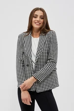 Blazer with houndstooth