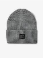 Grey unisex ribbed winter hat SAM 73 Dublin