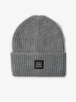 SAM73 Grey Unisex Ribbed Winter Beanie SAM 73 Dublin - Men