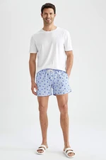 DEFACTO Short Length Crab Pattern Swimming Shorts