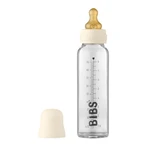 BIBS Baby Bottle skleněná láhev Ivory 225ml