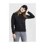 Women's black hooded jacket