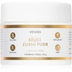 Venira Bělicí zubní pudr bělicí zubní pudr s aktivním uhlím s kokosem Mint 30 g