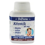 MEDPHARMA Křemík 30 mg + Biotin + PABA 107 tablet