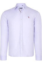 G674 DEWBERRY MENS SHIRT-LILAC