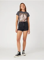 Black Womens Denim Shorts Wrangler - Women