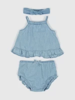 Blue girls' denim set GAP