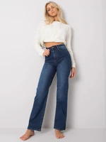 Blue mom jeans